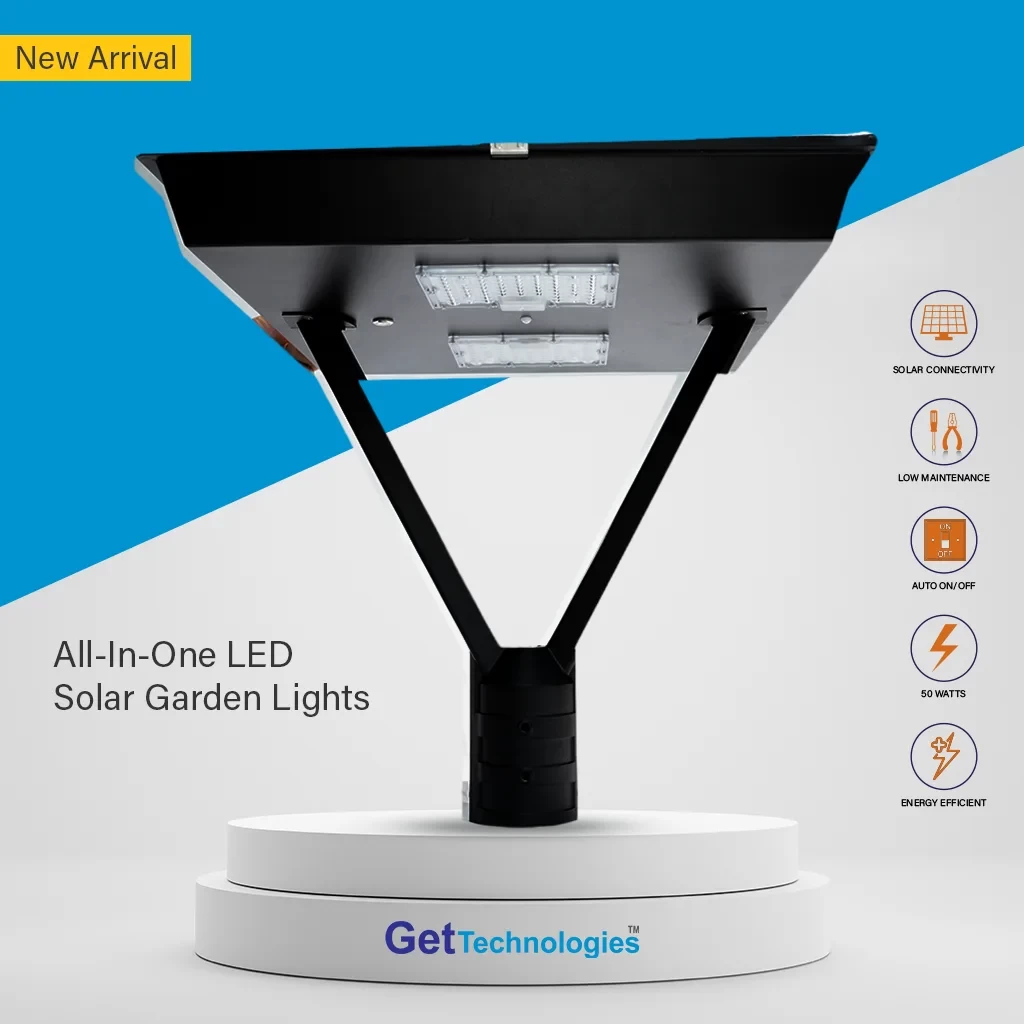 All in one LED Solar Garden Light